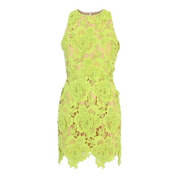 Adelyn Rae Cassie 3D Crochet Mini Dress NWT - Picture 2 of 10